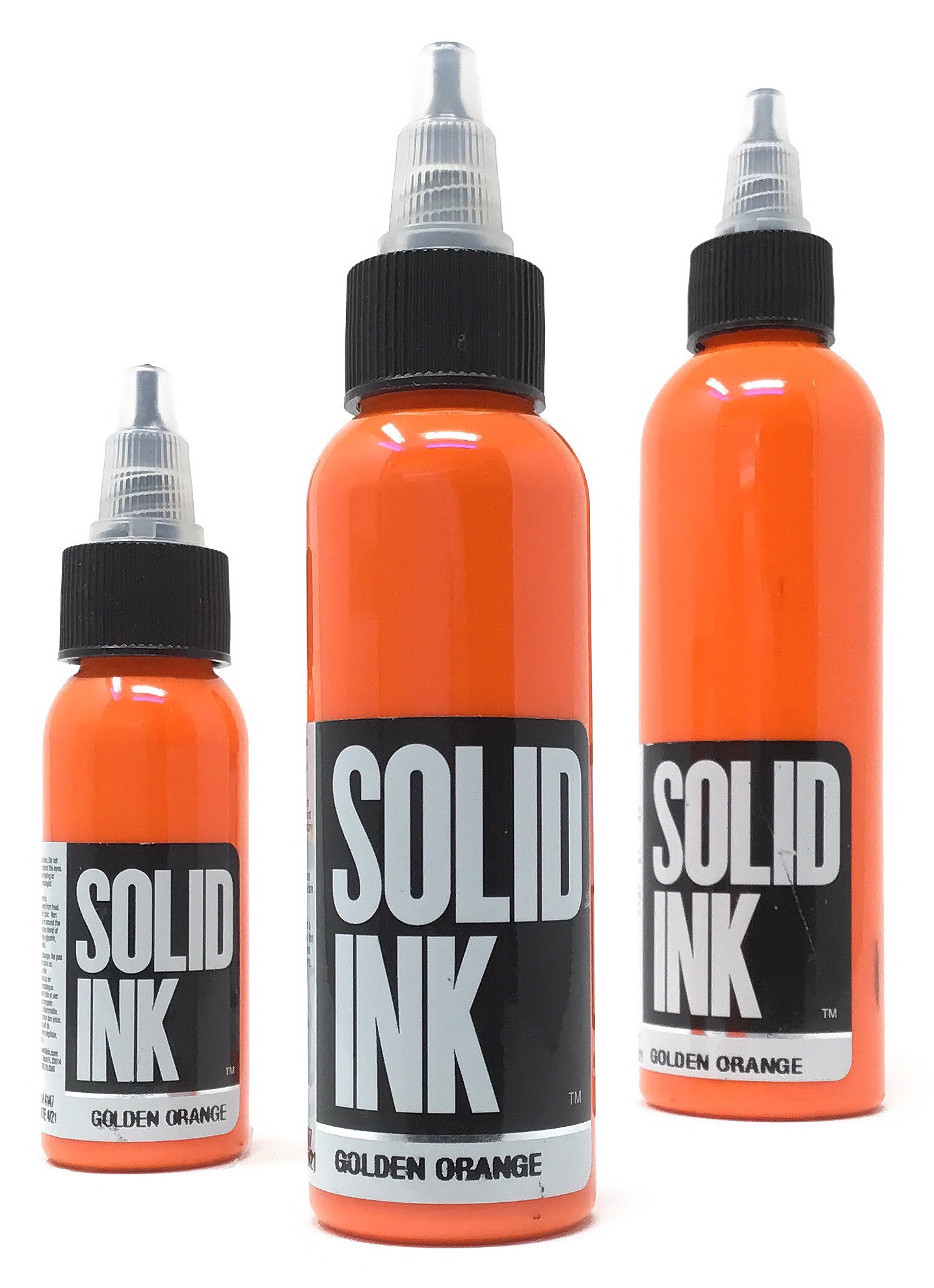 Solid Tattoo Ink Golden Orange